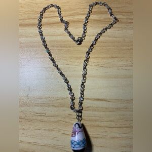 Beaded Pendant Necklace - Women Jewelry